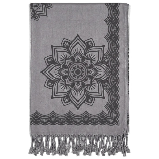 Pareo Flower gray anthracite - vrijstaand