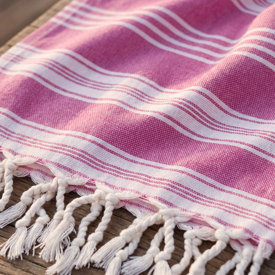 pareo fuchsia - detail