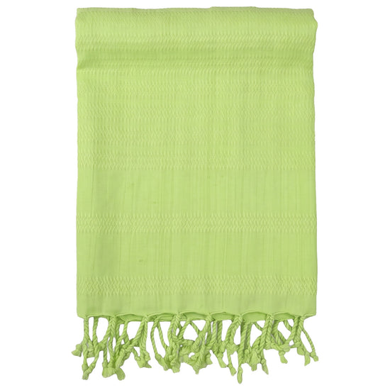 pareo hamamdoek Aqua lime - vrijstaand