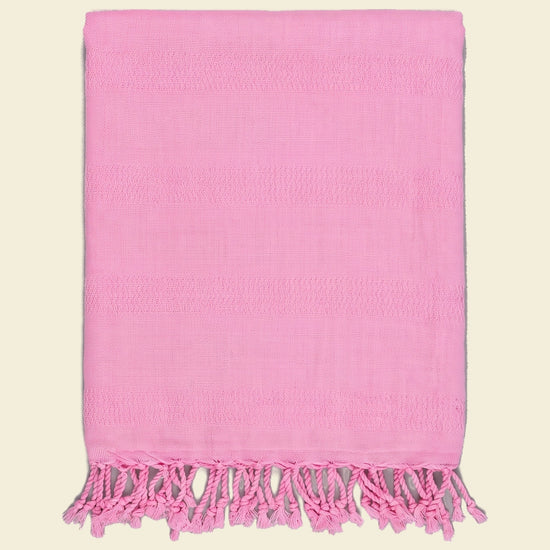 pareo hamamdoek Aqua roze - op kleur