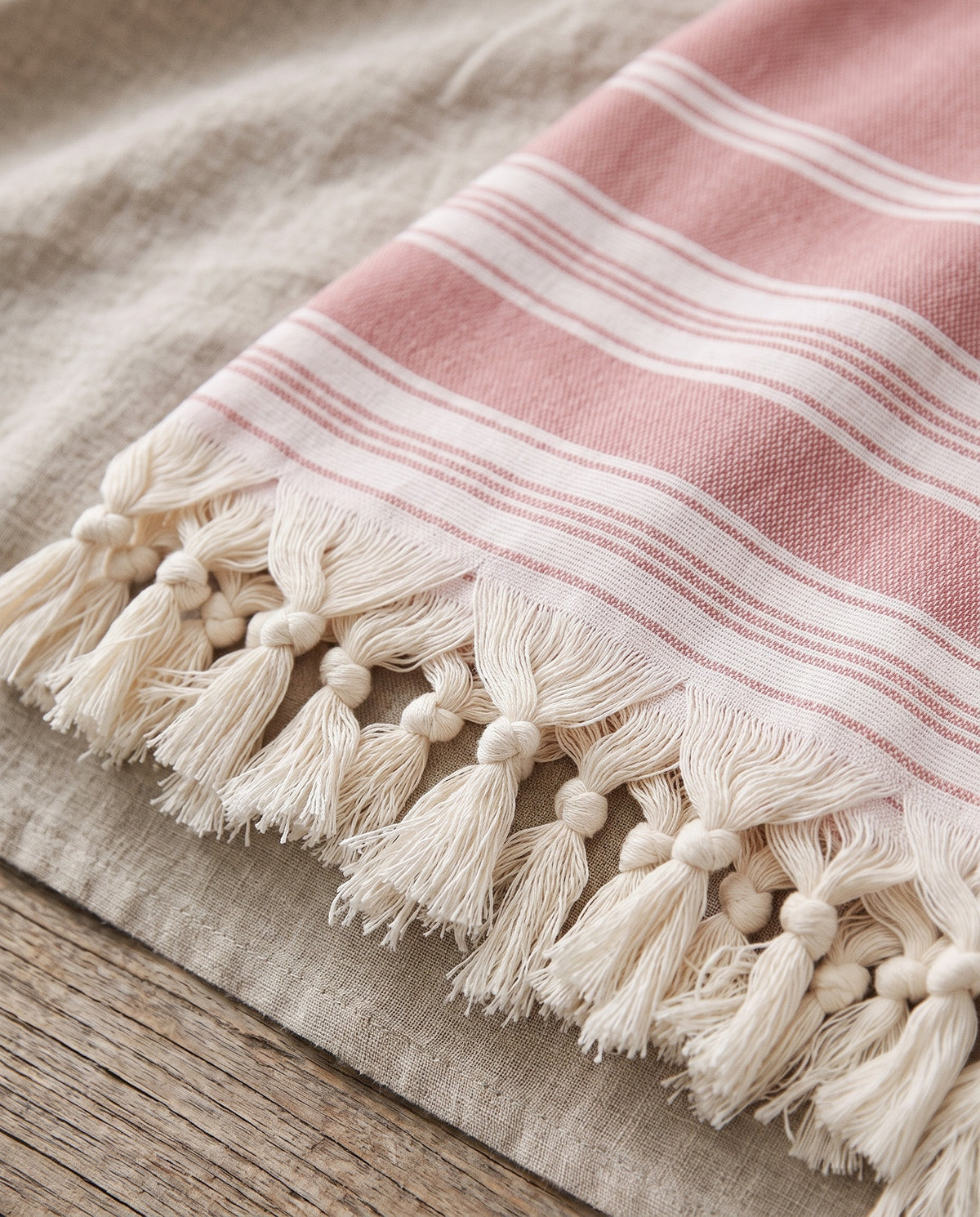pareo steenrood - detail