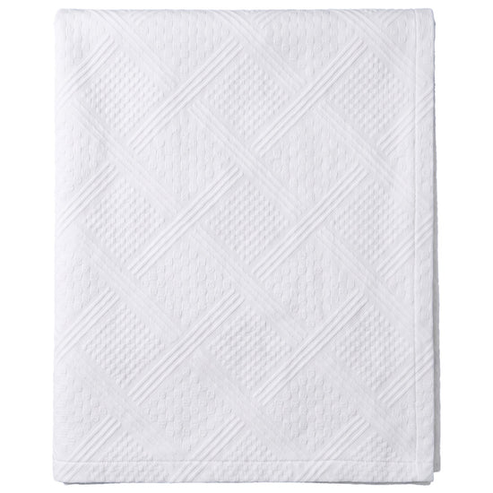 pique bedsprei original wit - vrijstaand