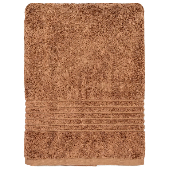 sauna handdoek xxl bruin - vrijstaand
