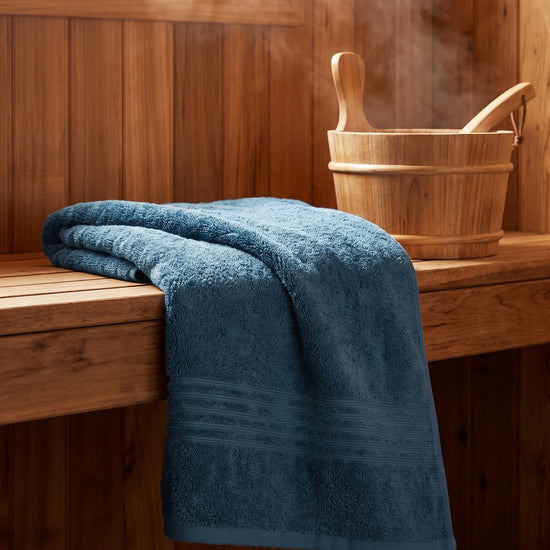 sauna handdoek xxl petrol - sfeer
