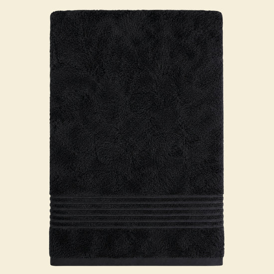 sauna handdoek xxl zwart - op kleur