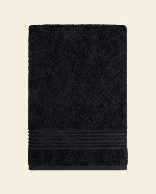sauna handdoek xxl zwart - op kleur