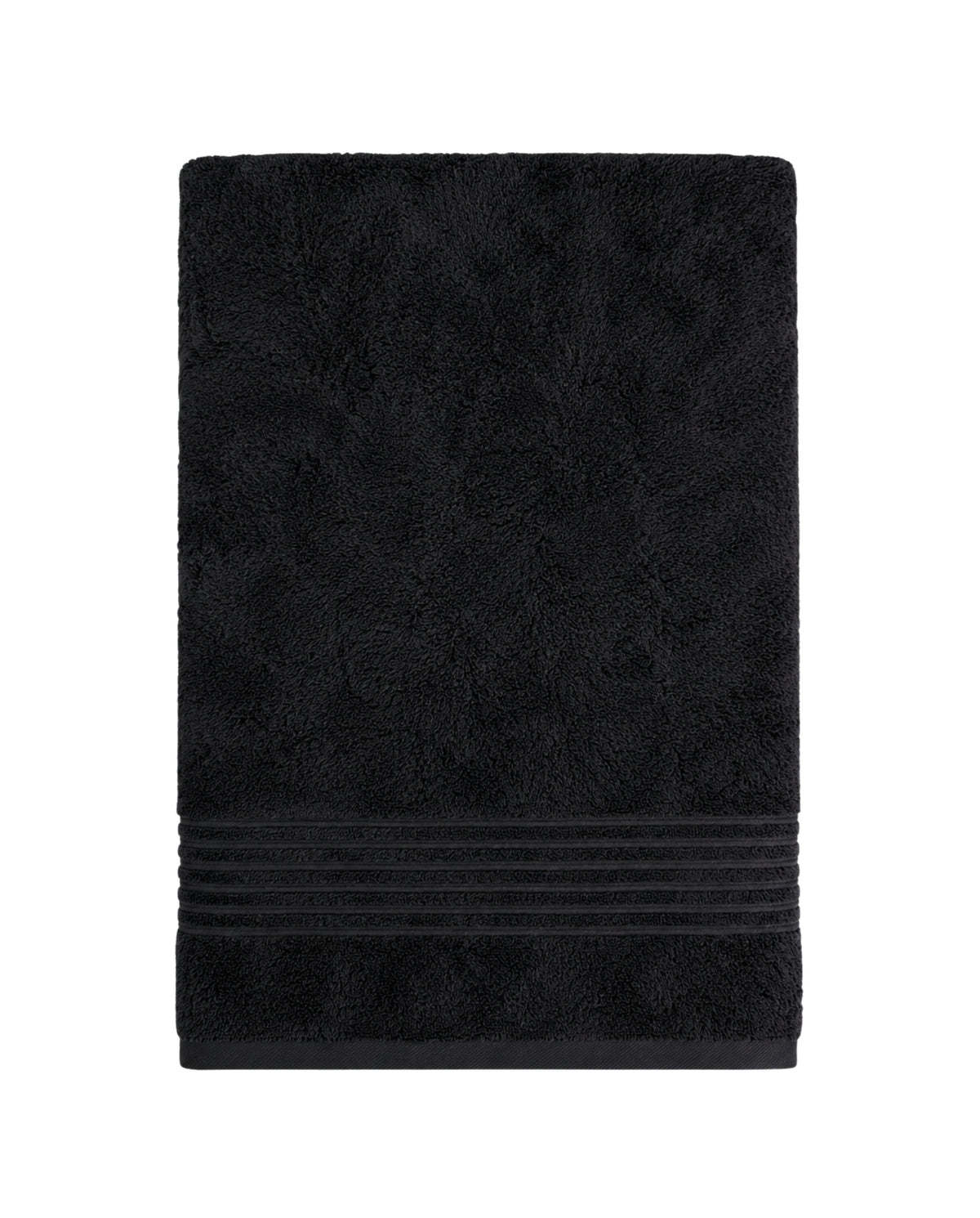 sauna handdoek xxl zwart - vrijstaand