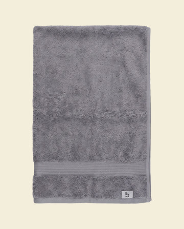 sporthanddoek bamboe grijs - op kleur
