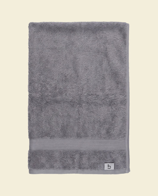 sporthanddoek bamboe grijs - op kleur
