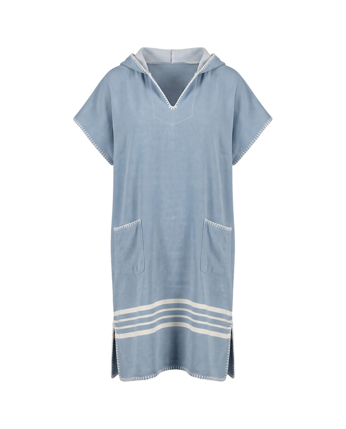 strandponcho Sultan air blue - vrijstaand