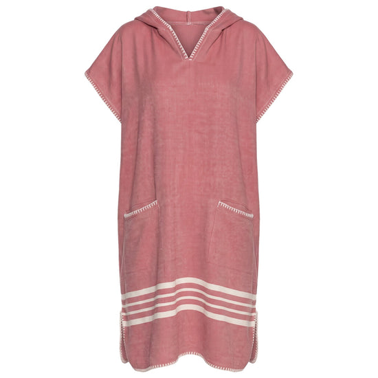 strandponcho Sultan dusty rose - vrijstaand