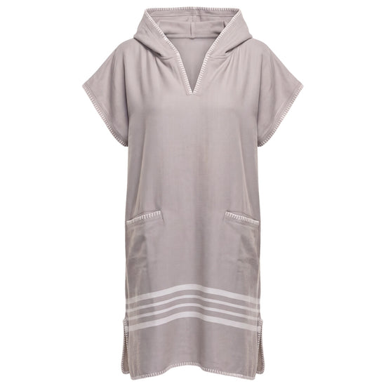 strandponcho Sultan light grey - vrijstaand
