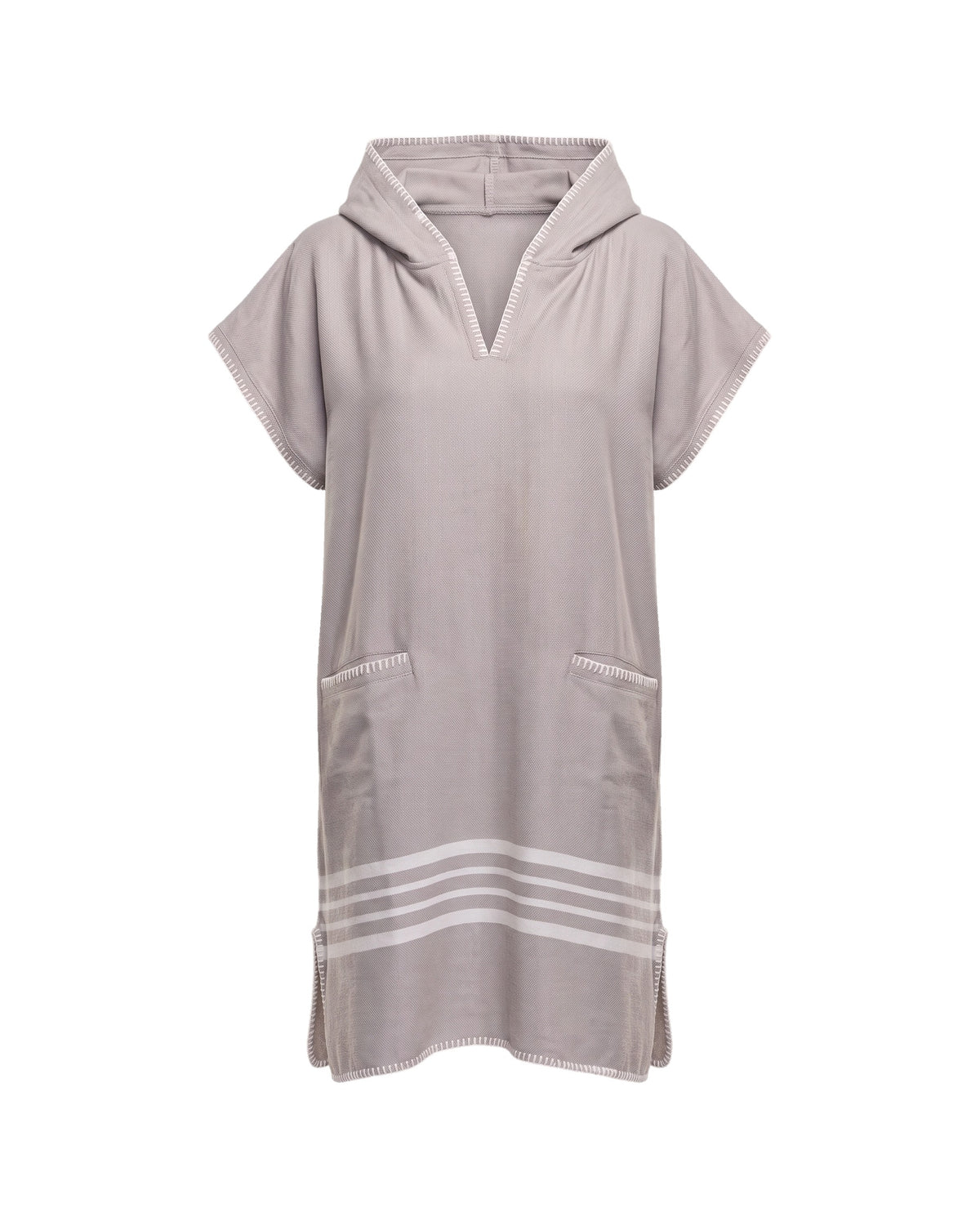 strandponcho Sultan light grey - vrijstaand