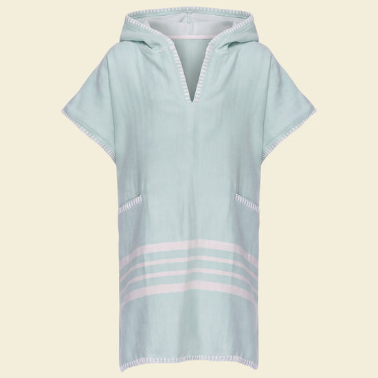 strandponcho Sultan mint - op kleur