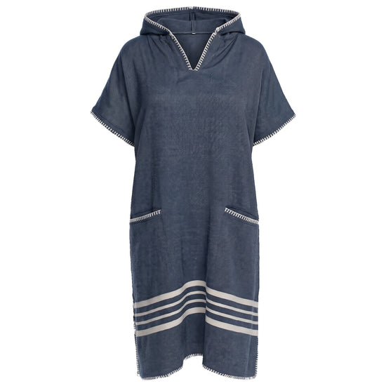 strandponcho Sultan navy - vrijstaand