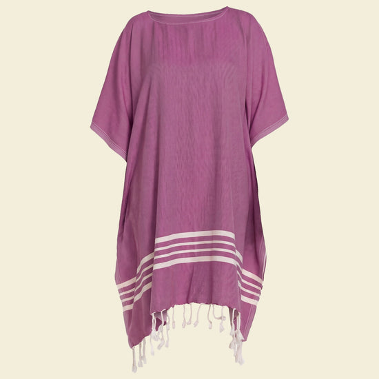 strandtuniek Sultan fuchsia - op kleur