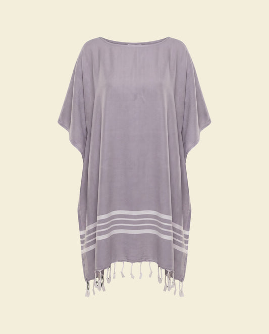 strandtuniek Sultan light grey - op kleur