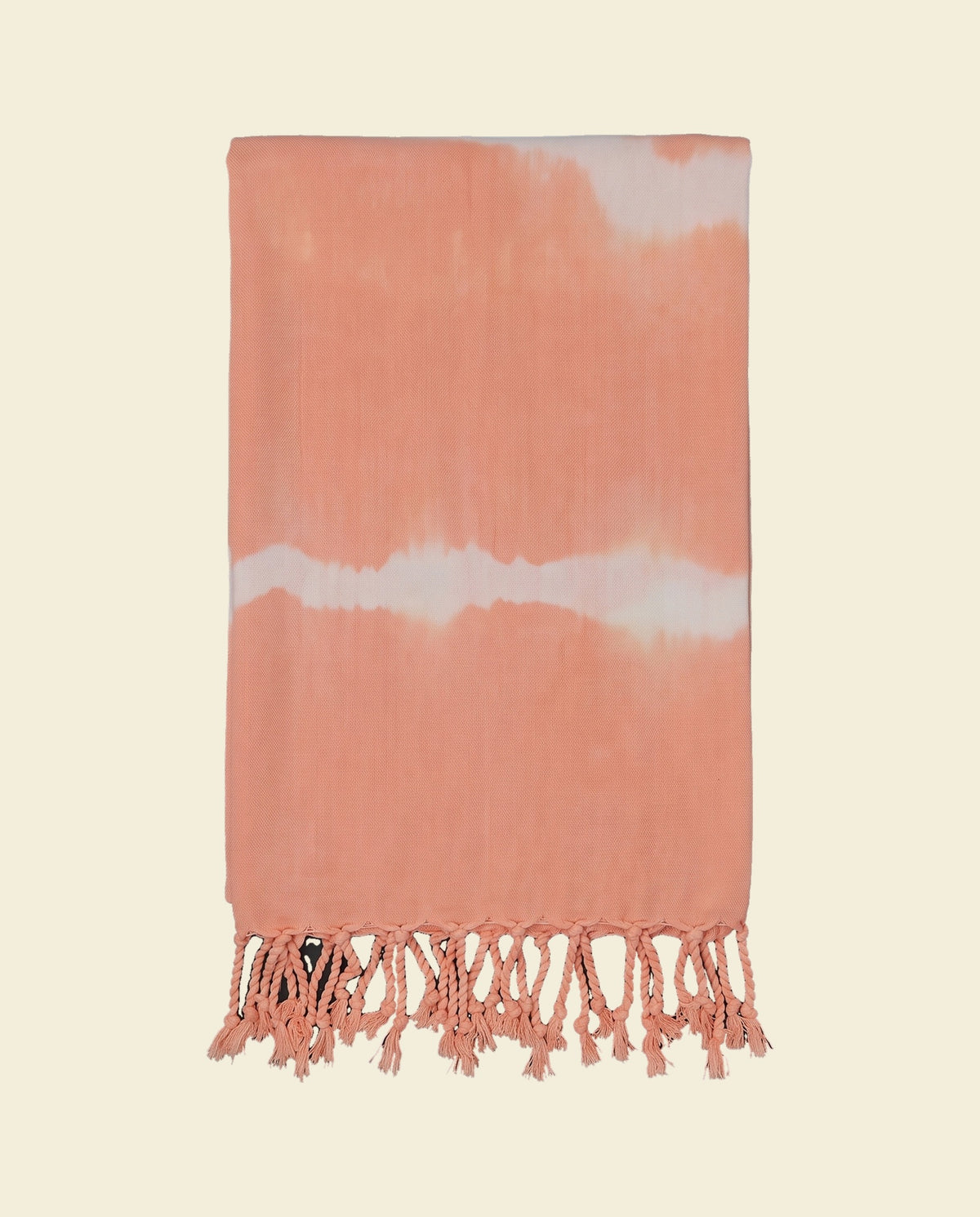 tie dye hamamdoek melon - op kleur