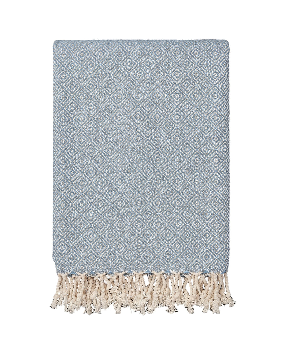 XXL hamamdoek Diamond air blue - vrijstaand