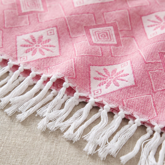 zomersprei Baklava fuchsia - detail