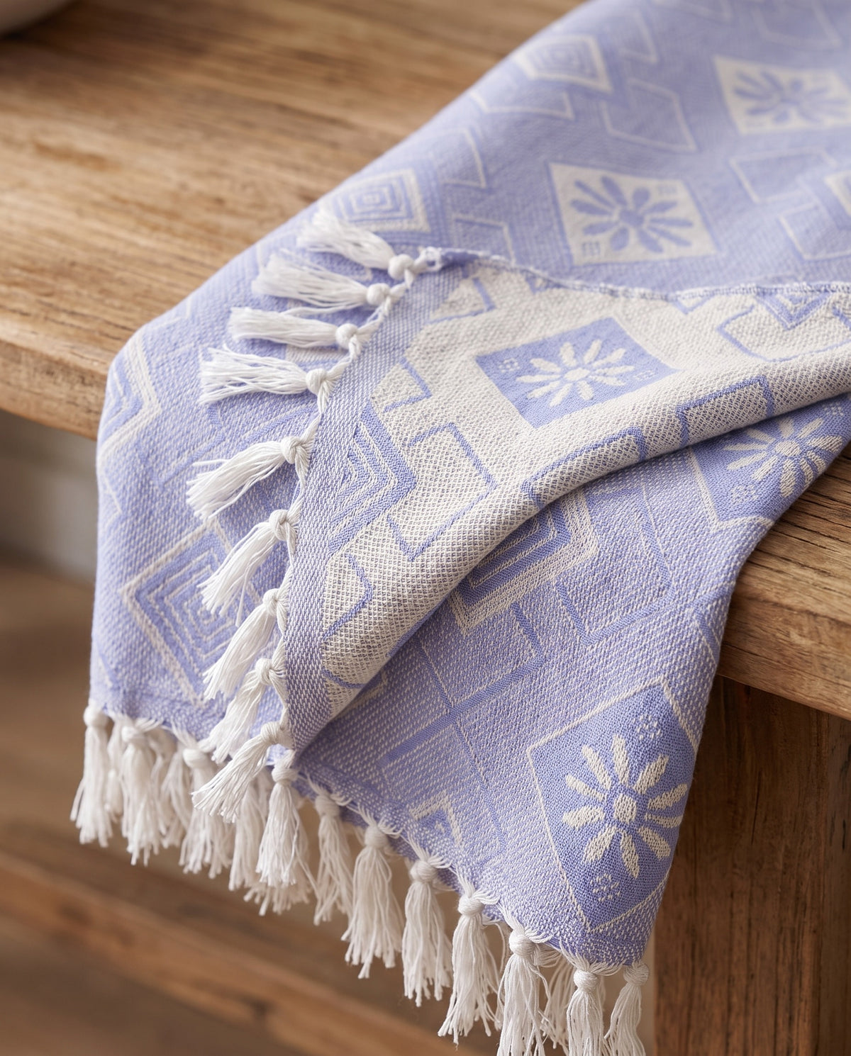 zomersprei Baklava lavendelblauw - detail