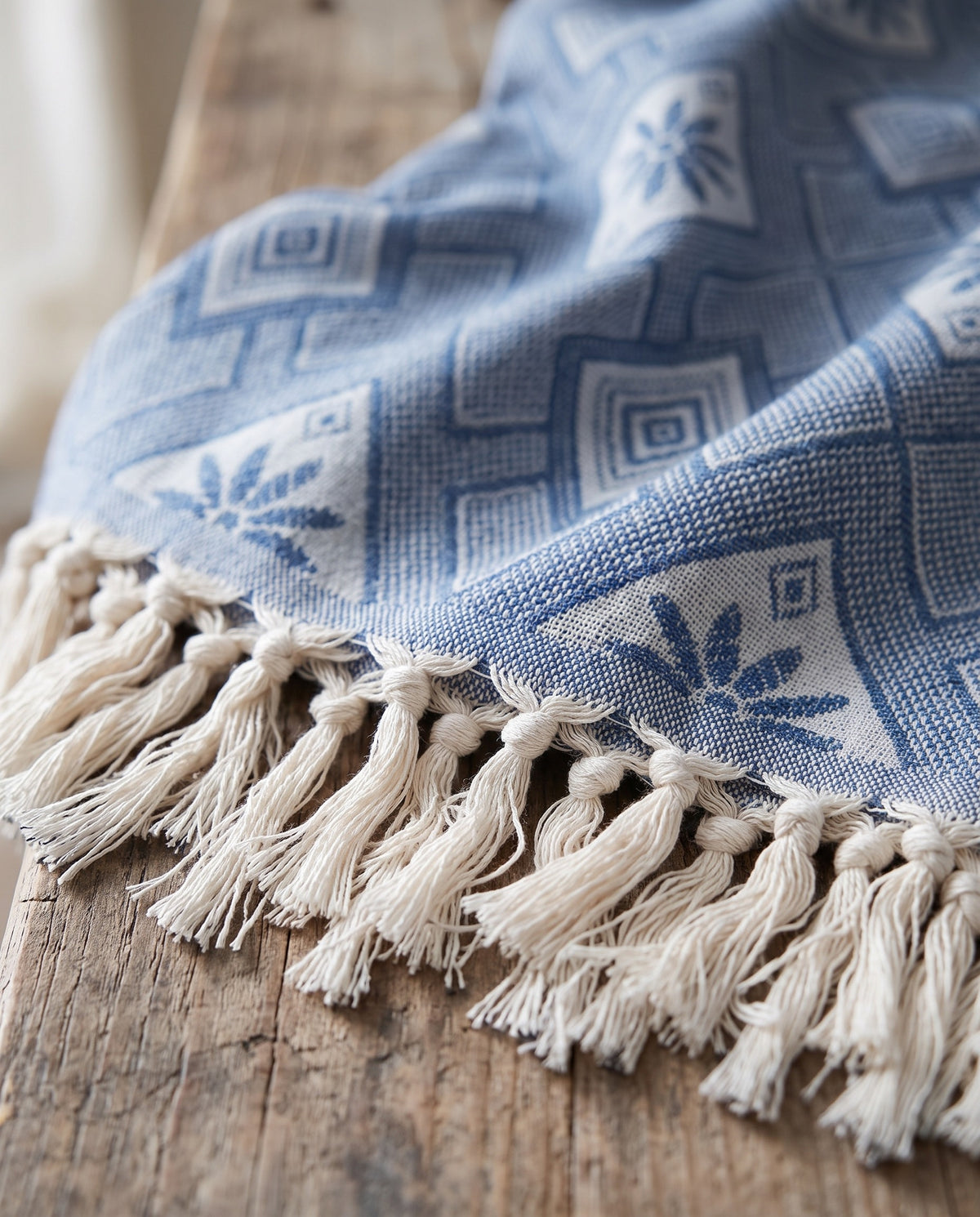 zomersprei Baklava marineblauw - detail
