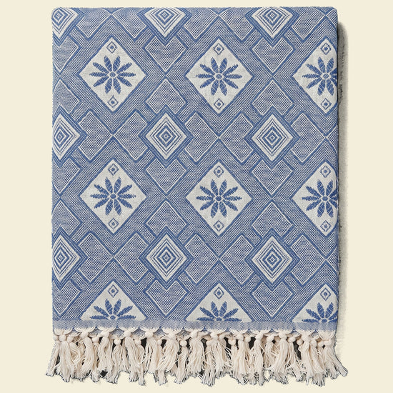 zomersprei Baklava marineblauw - op kleur