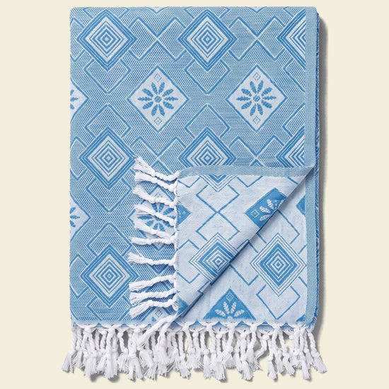 zomersprei Baklava oceaanblauw - op kleur