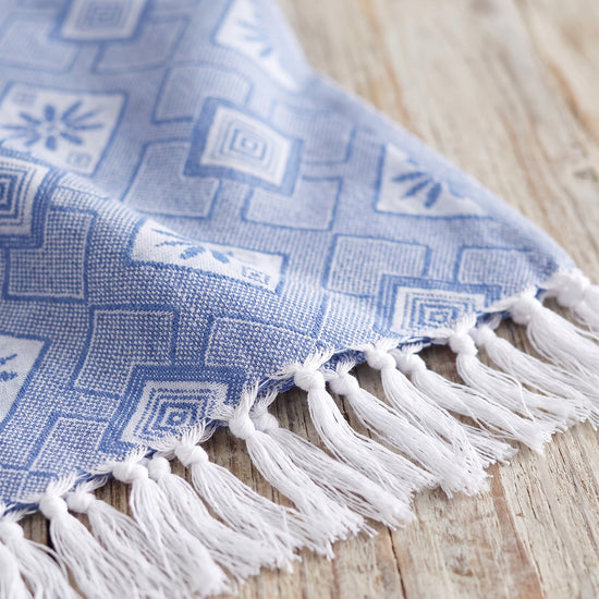 zomersprei Baklava parlementblauw - detail