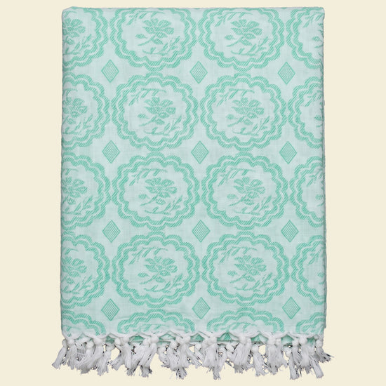 zomersprei Bloem jade - op kleur