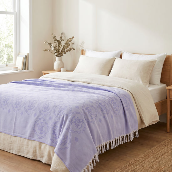zomersprei Bloem lavendelblauw - sfeer