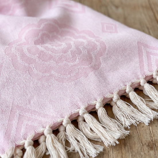 zomersprei Bloem roze - detail