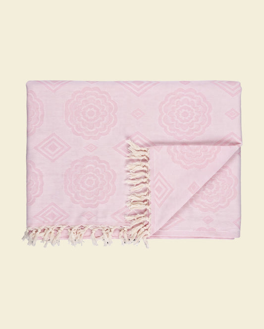 zomersprei Bloem roze - op kleur